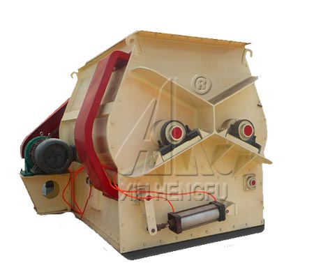 double shaft paddle small poultry feed mixer