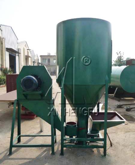 vertical feed grinder mixer