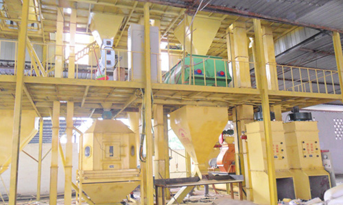 pellet feed production line